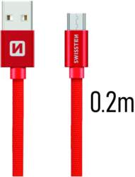Swissten Textile Quick Charge Universal Micro