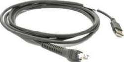 Zebra USB Cable Serie A, Grey