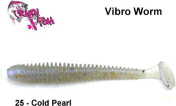 Mīkstās ēsmas Crazy Fish Vibro Worm