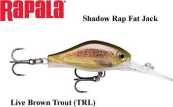 Rapala Vobleris Shadow Rap Fat Jack