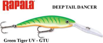 Voblers Rapala Deep Tail Dancer GTU