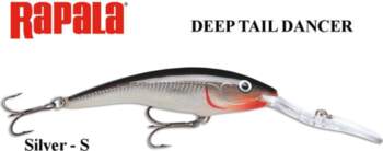 Voblers Rapala Deep Tail Dancer Silver