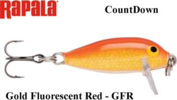 Ēsma Rapala Countdown CD01 Gold fluorescent