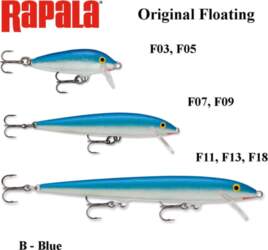 rapala original floating