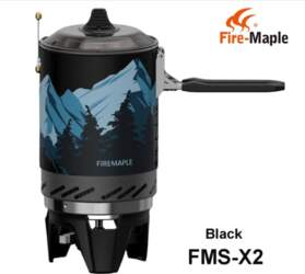 Plīts Fire-Maple FMS-X2 melns