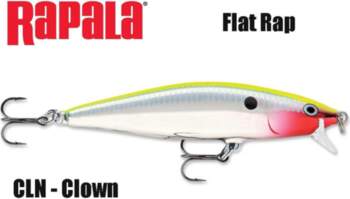 Rapala Flat Rap Vobleris CLN 8