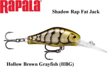 Rapala Vobleris Shadow Rap Fat Jack