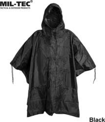 Telts-veste Mil-Tec US Rip-Stop Melna .