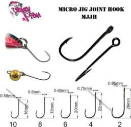 Āķis Crazy Fish Micro Jig Joint