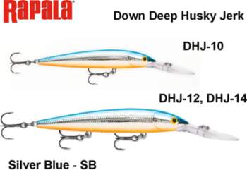 Ēsma Rapala Down Deep Husky Jerk