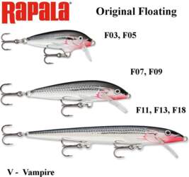 Ēsma Rapala Original Floating V -