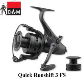 Makšķerēšanas Spole DAM Quick Runshift 3