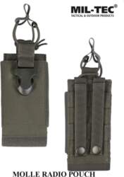 Mil-tec molle radio maciņš OD