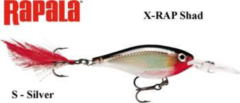Rapala Ēsma X-Rap Shad Silver -