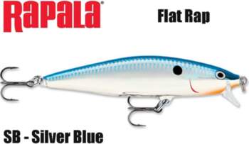 Rapala Flat Rap Vobleris SB 8