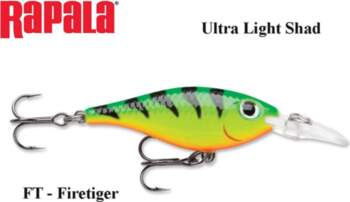 Ēsma Rapala Ultra Light Shad FT