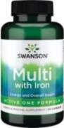 Swanson Active One Multivitamin with Iron