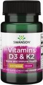 Swanson Vitamins D3 & K2, 50mcg