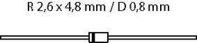 DC COMPONENTS Diode  UF4007 1000V 1A