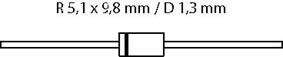 DC COMPONENTS Diode BY399