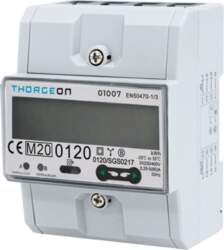 Energy meter, 3-phase, DIN, 80A, ModBus