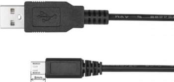 CABLETECH USB 2.0 kabelis 1m