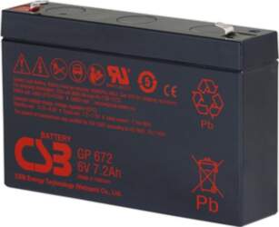 CSB Battery Akumulators 6V 7.2Ah