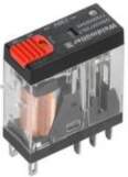 Relejs 2CO, 5A, 230V, "push