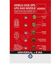 MONDO Sprauslas 6MA GPL kompl.