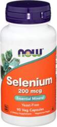 NOW Selenium 200mcg 90 kaps.