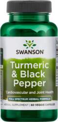 Swanson Turmeric - Black Pepper 60