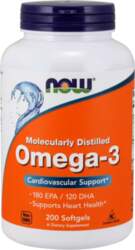NOW Omega-3 200 kaps.