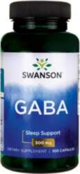 Swanson GABA  500 mg.   100 kaps