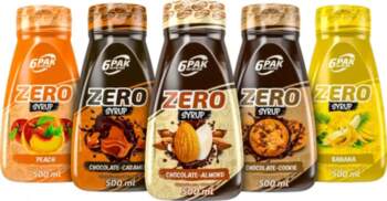 6PAK Zero Syrup 500ml