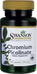 Swanson Chromium Picolinate 200 mcg. 100