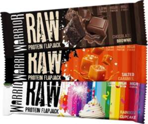 Warrior RAW Protein Flapjack  75g.
