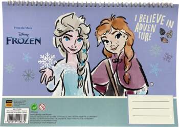FROZEN A4 Sketchbook 40 sheets, 341-71416