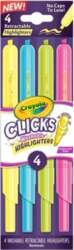 CRAYOLA marķieri Retractable, 4 gab., 58-8390