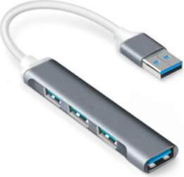 Kabeļa pārveidotājs Adapter HUB 3xUSB-A 2