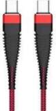Kabelis Armor Type-C to Type-C Red