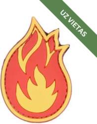 Uzšuve - Flame- Patch