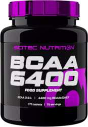 Scitec BCAA 6400 375. tabl.