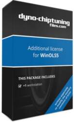 Chip tuning faila programma WinOLS5 papildus