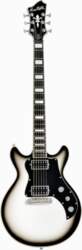 Hagstrom Megin Grey Burst elektriskā ģitāra