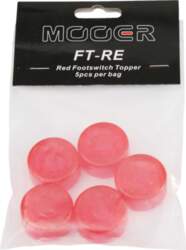 Mooer Candy Footswitch Topper, red, 5