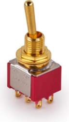 MEC Mini Toggle Switch, Long, Solder