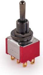 MEC Mini Toggle Switch, Long, Solder