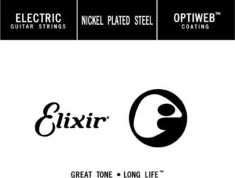 Elixir 16232 Electric Optiweb Single 032