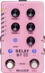 Mooer D7 X2 Delay - Multi-Delay