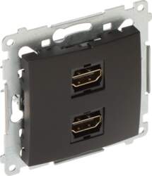 HDMI DOUBLE SOCKET DGHDMI2.01/49-SIMON54